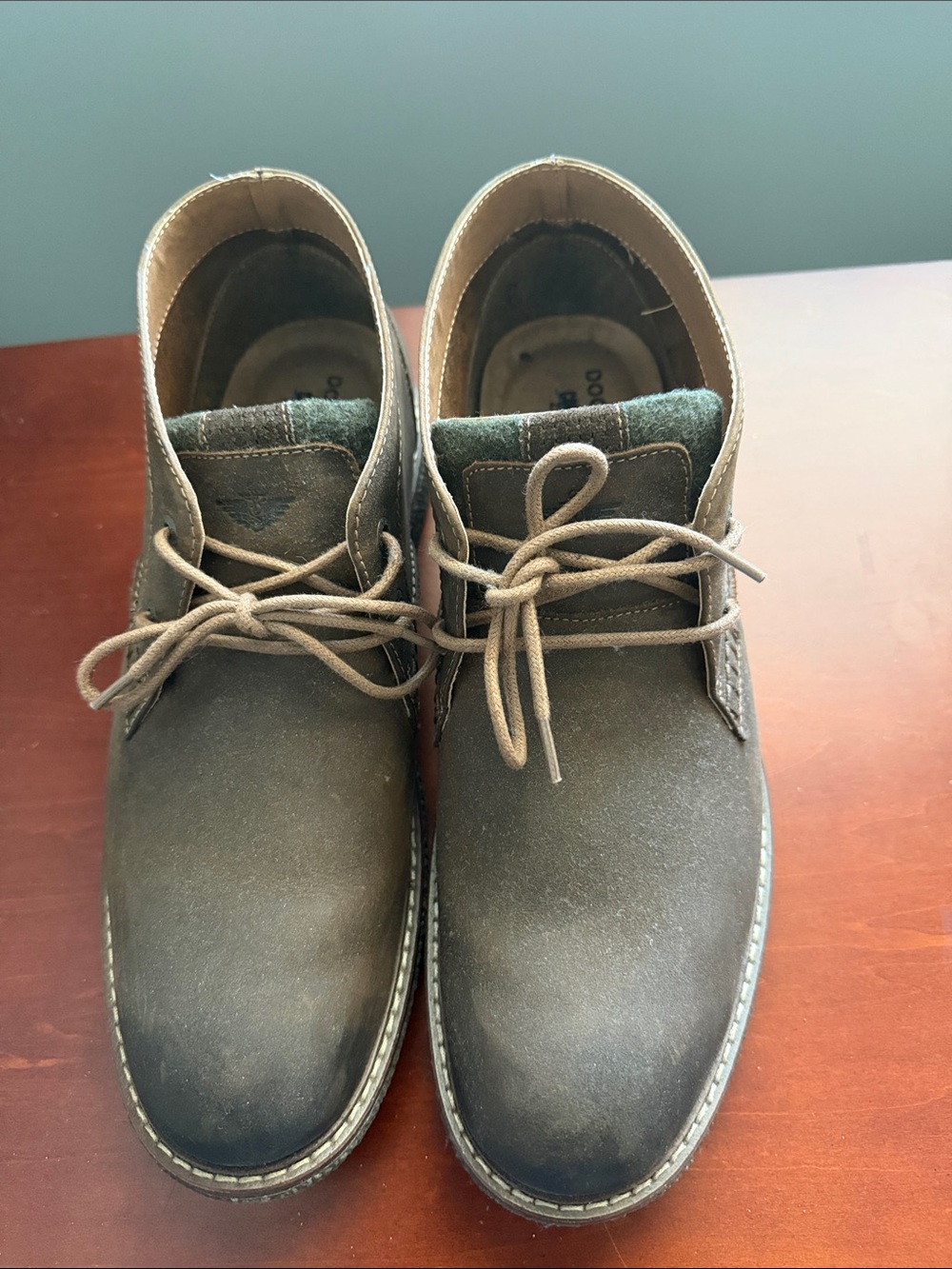 Dockers Men's Chukka Boots in Dark Brown